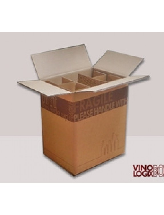 Verzending zes flessen met DPD